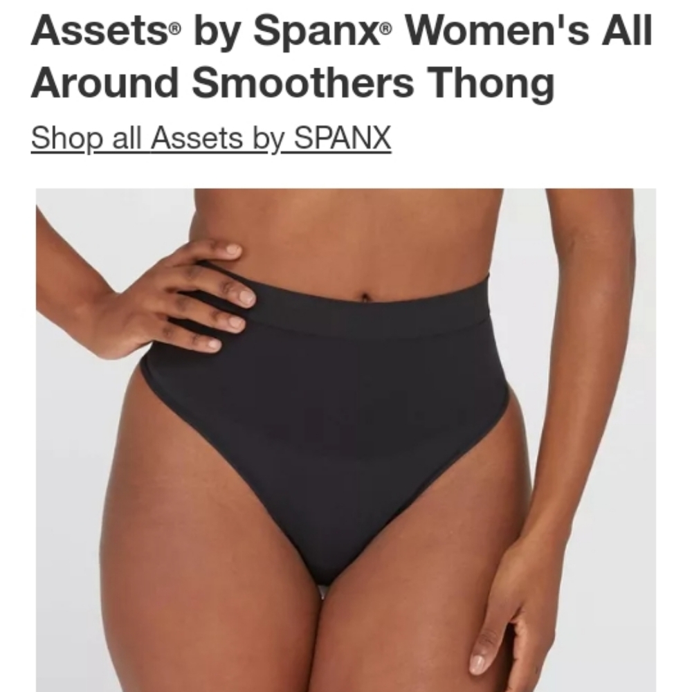 Spanx Assets, High rise shapewear thong bundle